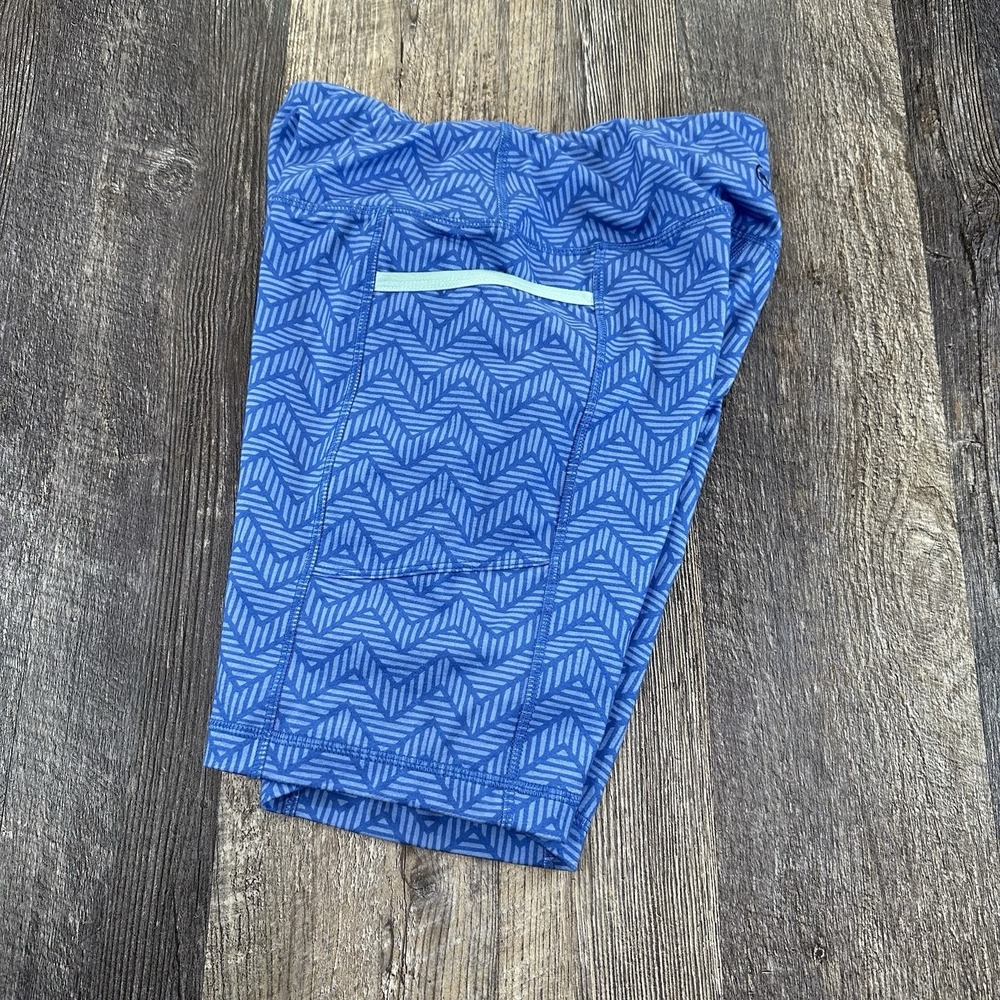 Vineyard Vines Women's Blue Spandex Performance Shorts Tights Bike Yoga Run Sz S - Picture 8 of 14